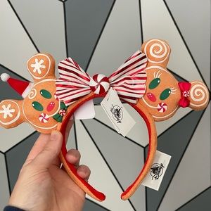 Disney Christmas Gingerbread Minnie Mouse Ears
